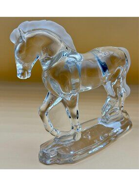 Lenox Full Lead Crystal Horse-Made In Germany